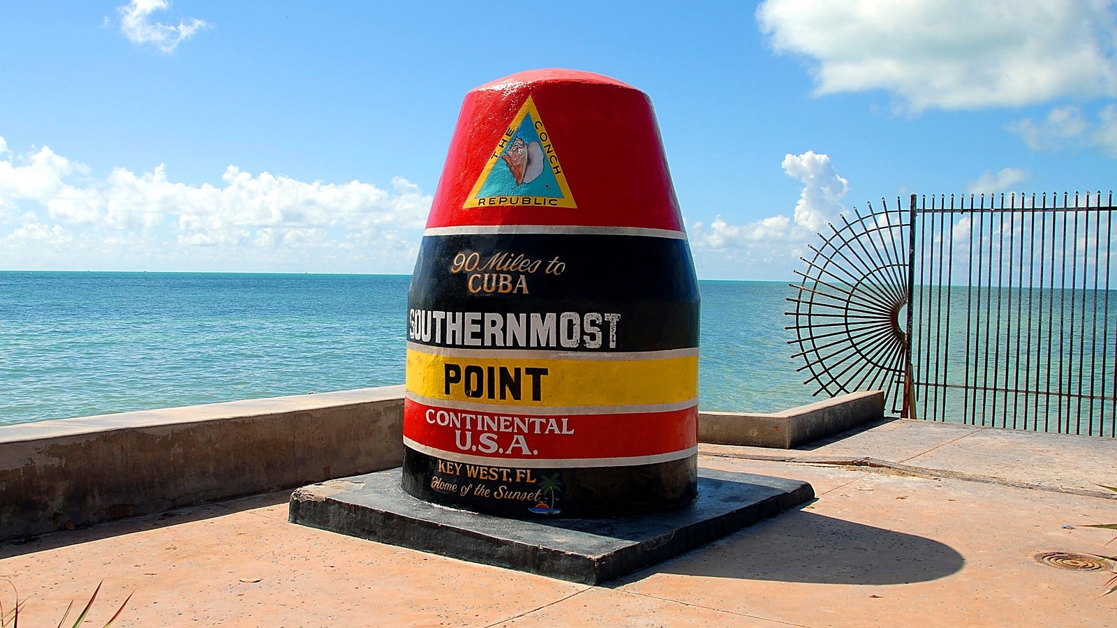 City Of Key West Is The Southernmost City In The Contiguous United States